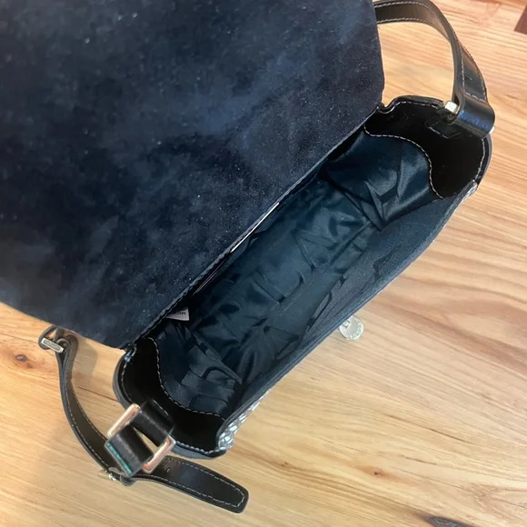 FURLA leather crossbody bag